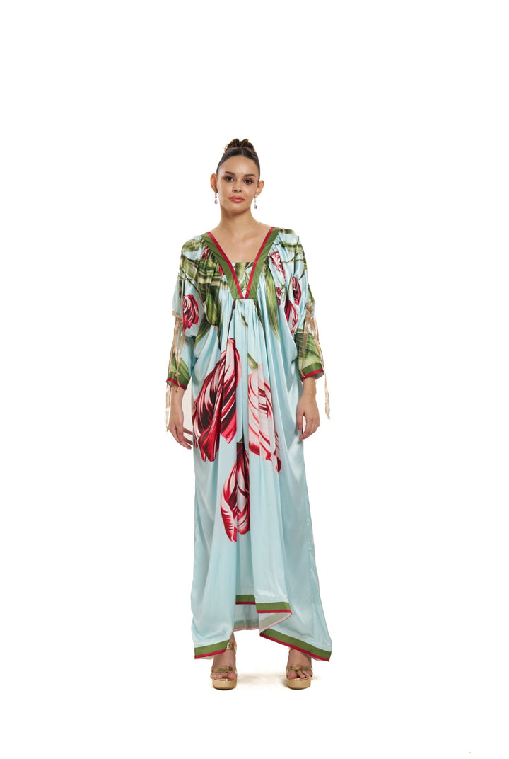 Azure Tulip Kaftan | Pria Kataaria Puri