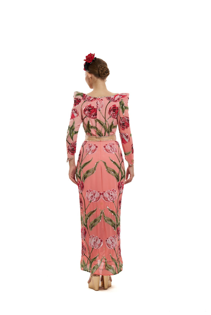 Blush Tulip Co-ord Set | Pria Kataaria Puri