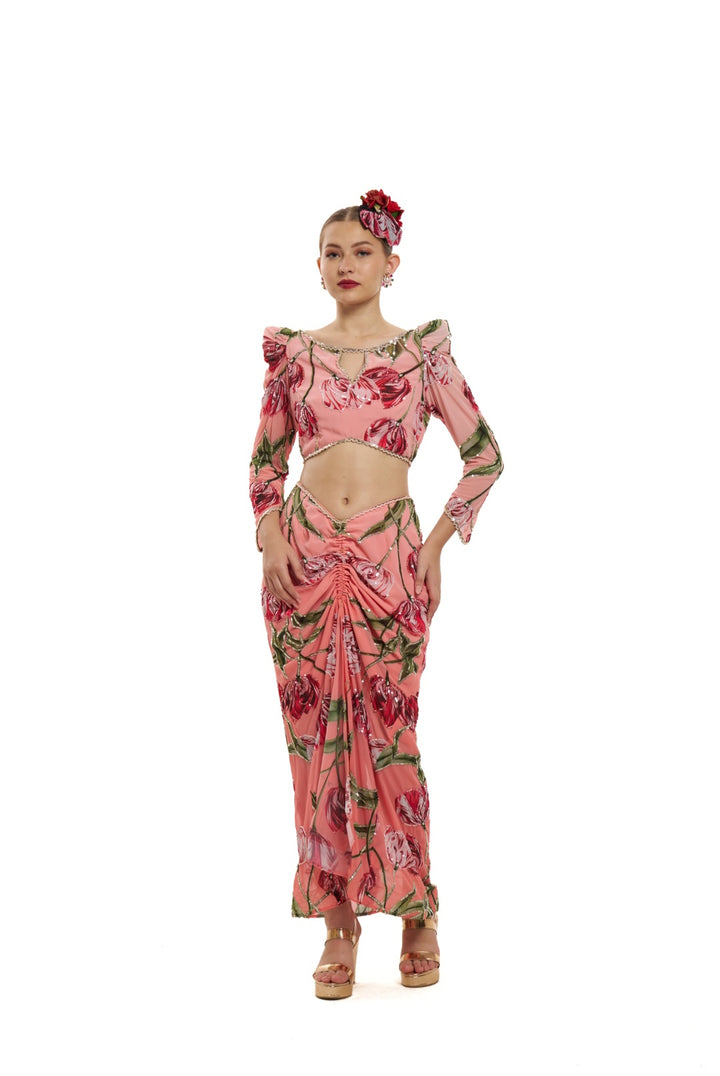 Blush Tulip Co-ord Set | Pria Kataaria Puri