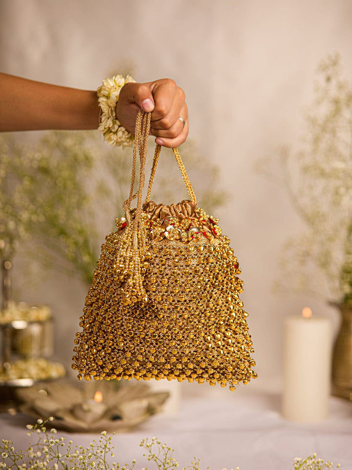 Sabina Drawstring Bag | 5 Elements by Radhika