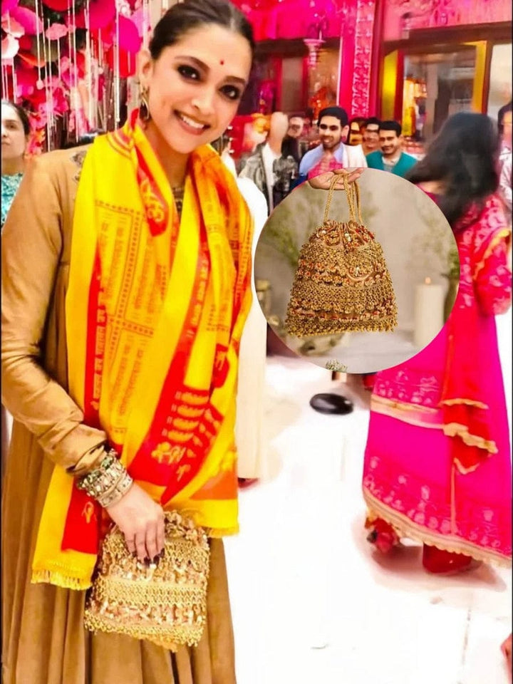 Sabina Drawstring Bag | 5 Elements by Radhika