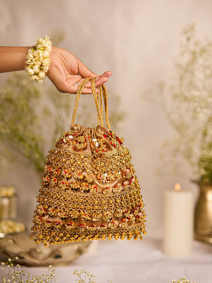 Sabina Drawstring Bag | 5 Elements by Radhika