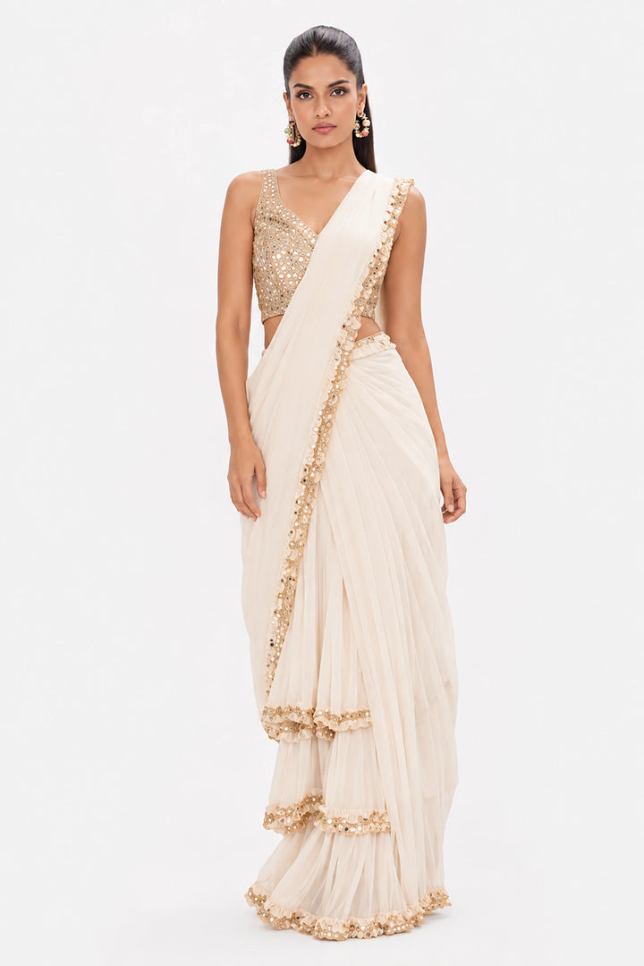 The Prism Symphony Saree|Basanti Kapde Aur Koffee