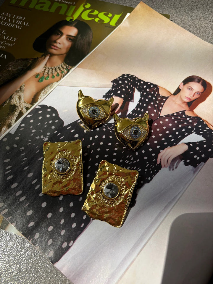 Sekhmet Studs  | House of Reine