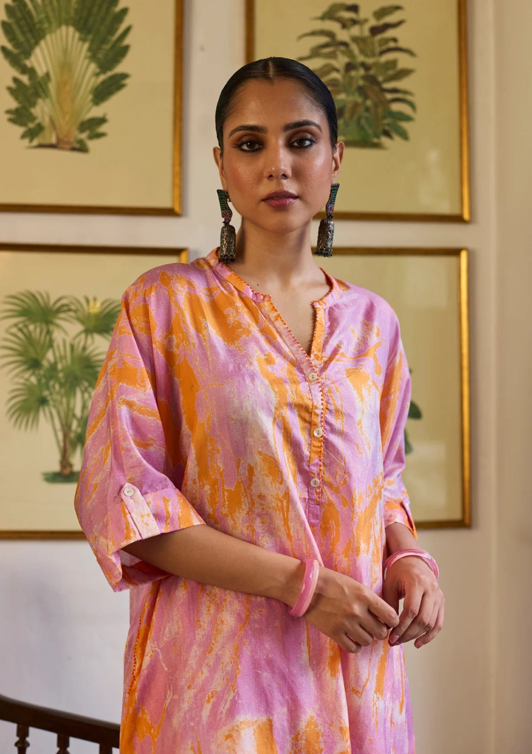 Lavender Marble Co-ord Set | Andaaz by Jyoti Dhawan
