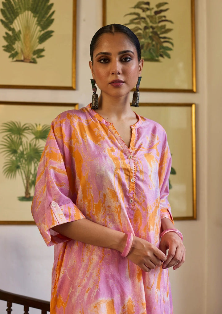 Lavender Marble Co-ord Set | Andaaz by Jyoti Dhawan