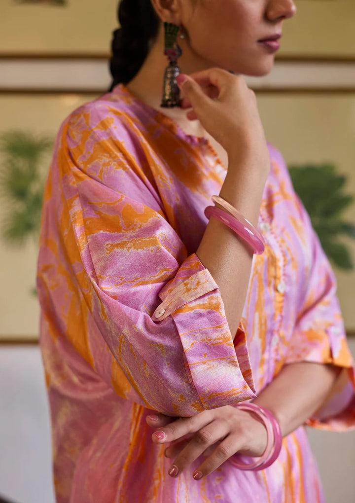 Lavender Marble Co-ord Set | Andaaz by Jyoti Dhawan
