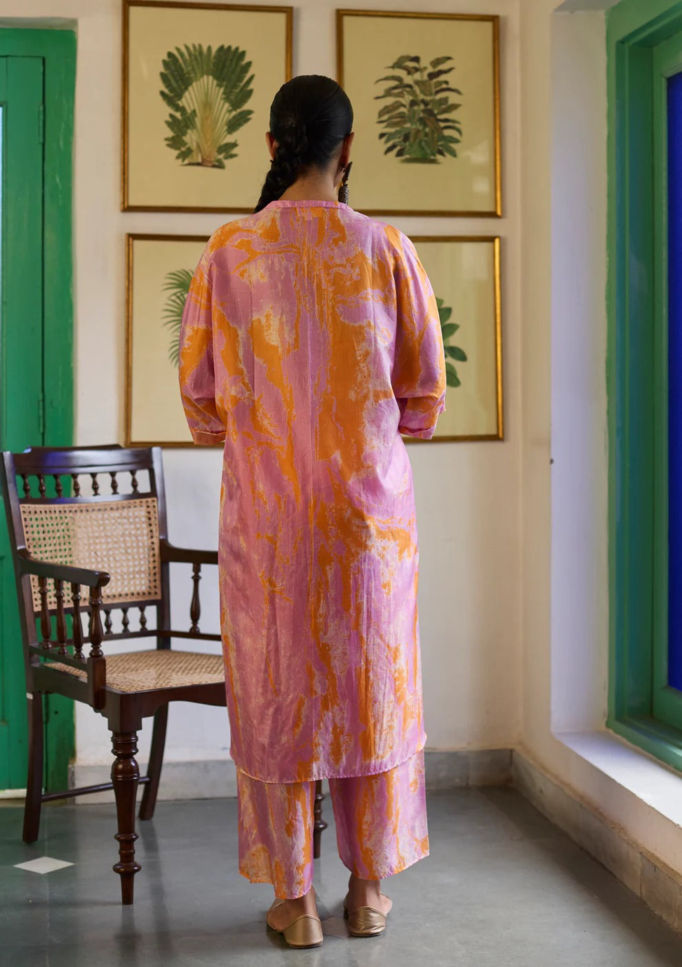 Lavender Marble Co-ord Set | Andaaz by Jyoti Dhawan