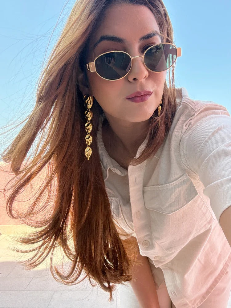 Sienna Danglers - Gold | House of Reine