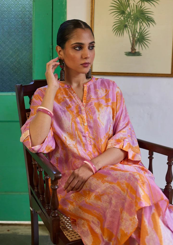 Lavender Marble Co-ord Set | Andaaz by Jyoti Dhawan