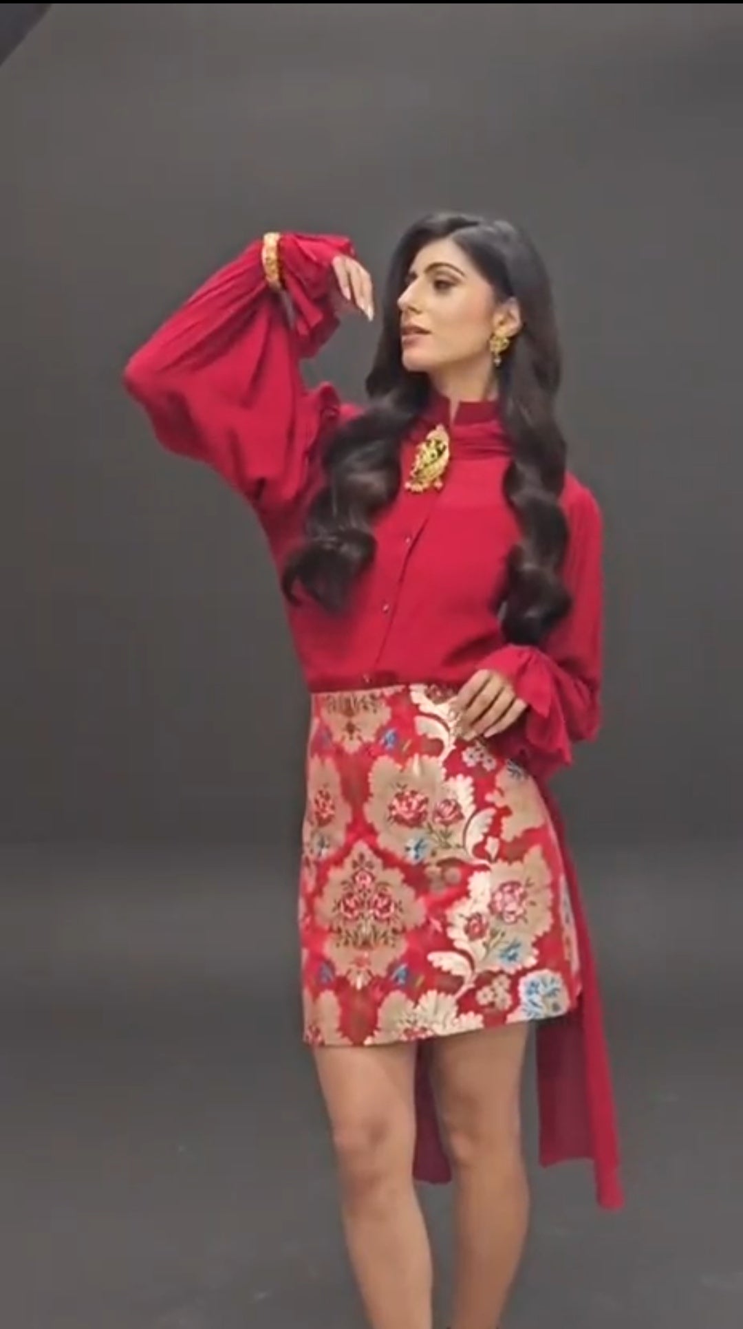 Vintage Brocade Skirt | Duchess Kumari