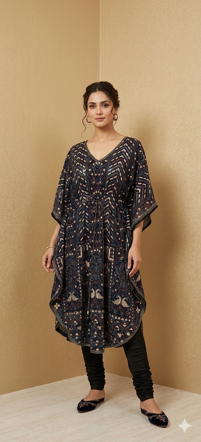 Black Threadwork incut jumsuit with Belt| Private Collections