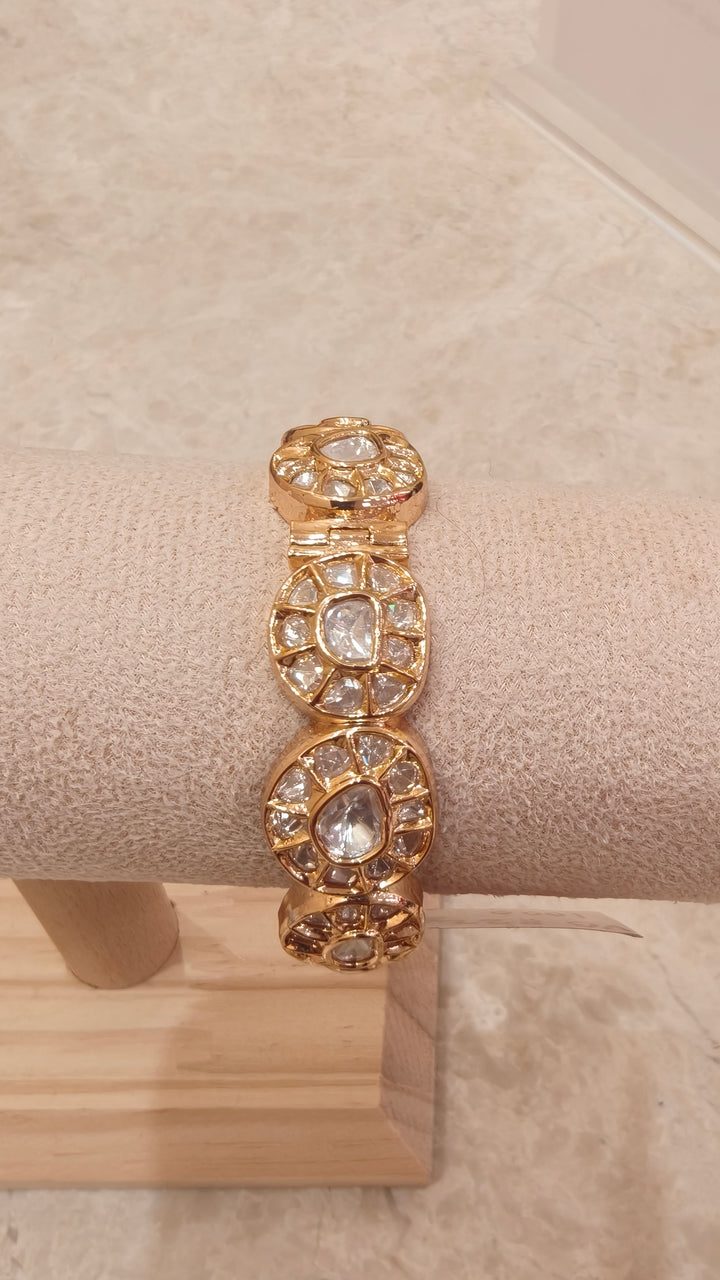 Rajvika Kundan Polki Bangles|Vivinia by Vidhi Mehra