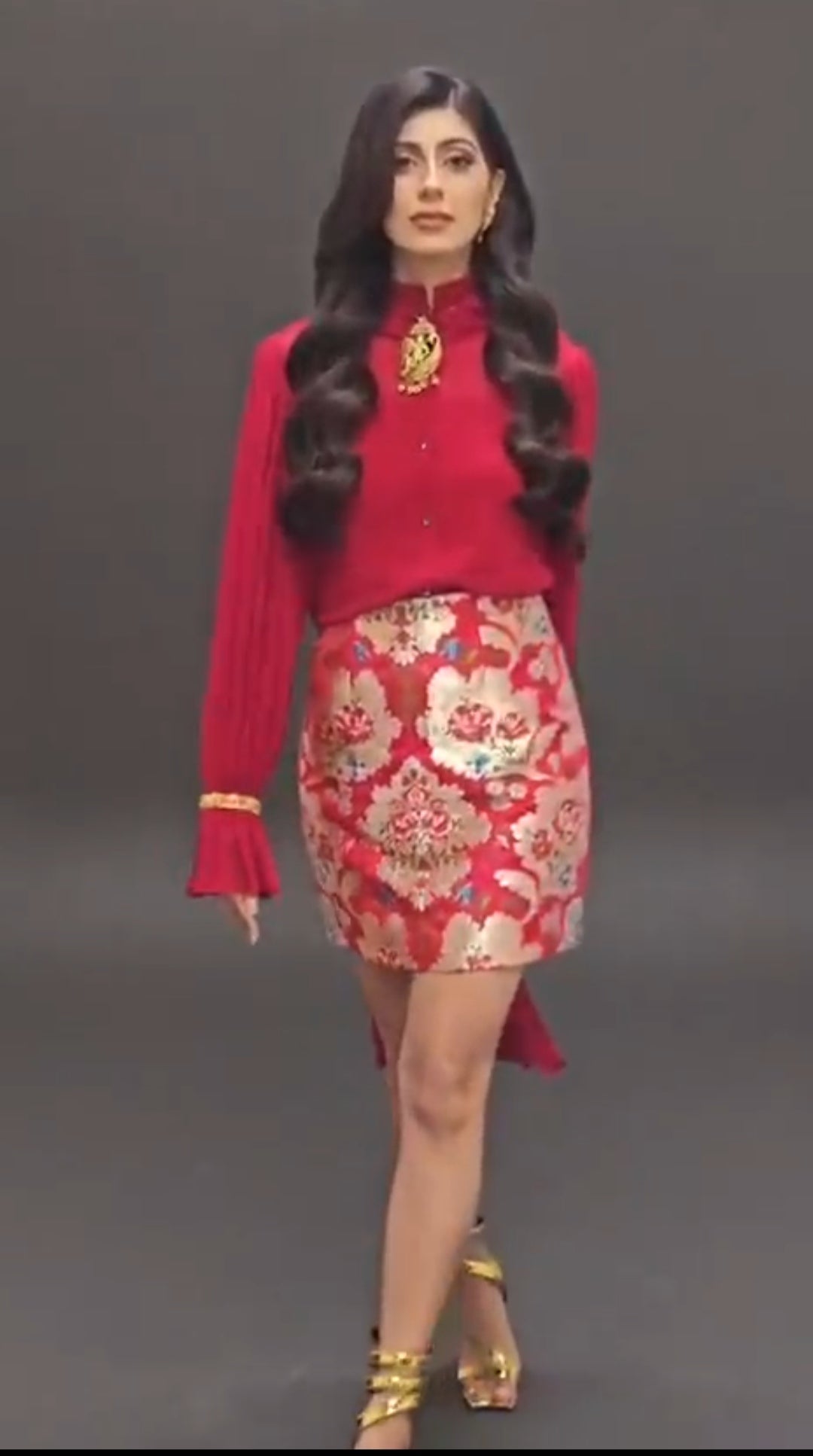 Vintage Brocade Skirt | Duchess Kumari