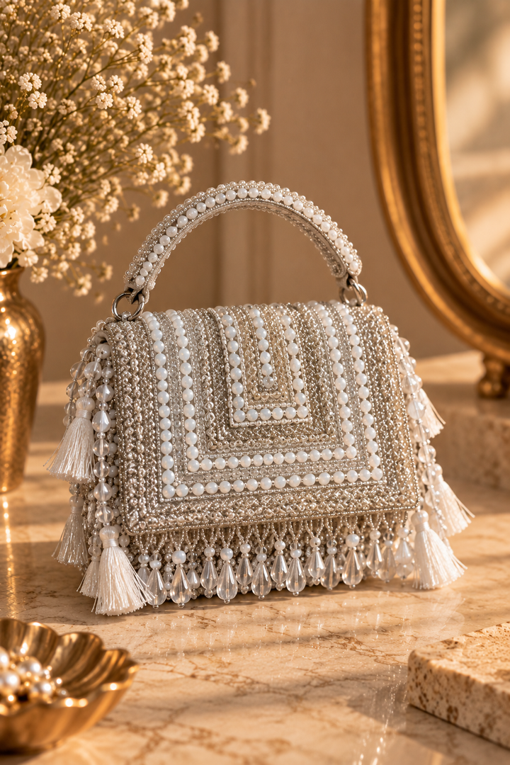 Artisanal Beaded Evening Bag| Al Falah