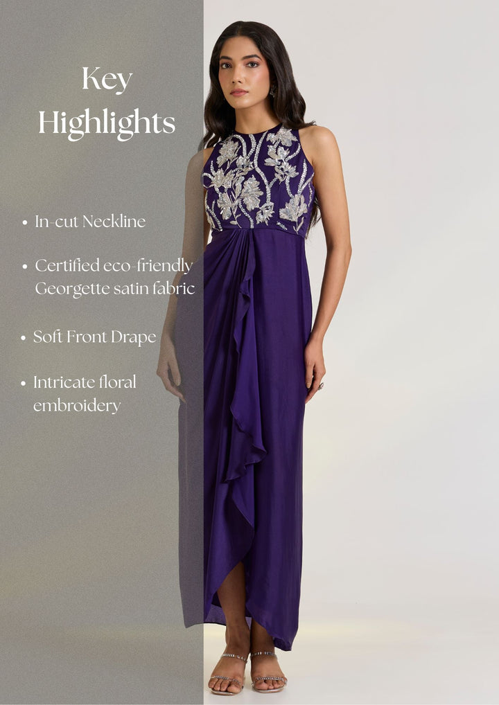 Tara Draped Gown| Shruti rawal