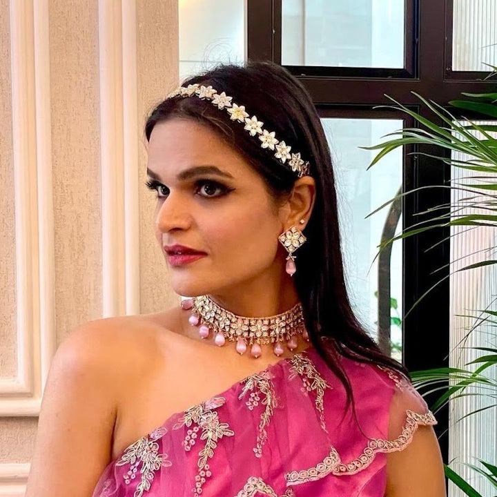 Kundan Star Jewellery Headband