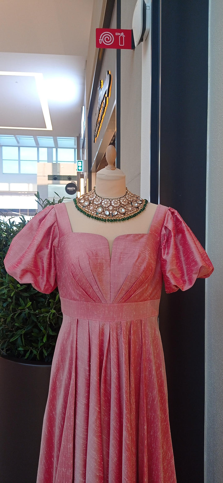 Aronia Pink Romantic Gown | Inaayat by Divya Taimni